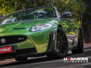 Jaguar XKR Custom Wheels - HF-3 by Vossen - Matte Black Jaguar XKR Custom Wheels - HF-3 by Vossen - Matte Black